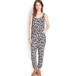 Floral jumpsuit